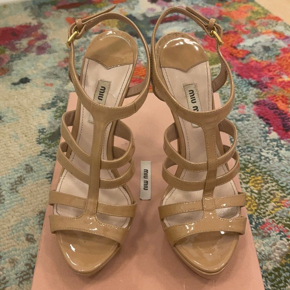 Miu Miu Platform Sandals
